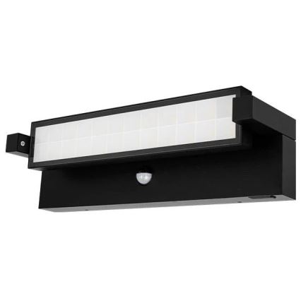 LED-Außenwandleuchte mit Bewegungs- und Dämmerungssensor LED/36W/230V 3000/4000/6500K IP54 schwarz