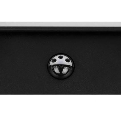 LED-Außenwandleuchte mit Bewegungs- und Dämmerungssensor LED/36W/230V 3000/4000/6500K IP54 schwarz