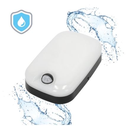 LED Außenwandleuchte mit Bewegungs- und Dämmerungssensor BAVANO LED/15W/230V 3000/4000/5700K IP54