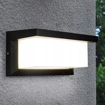 LED-Außenwandleuchte NEELY LED/12W/230V IP54 schwarz