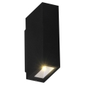 LED Außenwandleuchte ORLEAN 2xLED/2,5W/230V schwarz IP54
