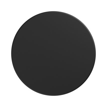 LED Außenwandleuchte PIATTA LED/9W/230V 3000/4000/6000K Ø 12 cm IP44 schwarz