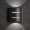 LED Außenwandleuchte REFAZI LED/6W/230V IP54 Anthrazit