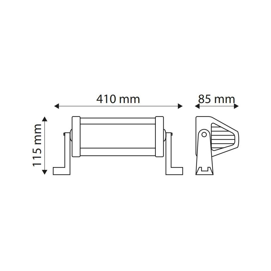 LED-Auto-Arbeitslichtleiste EPISTAR LED/72W/10-30V IP67 6000K