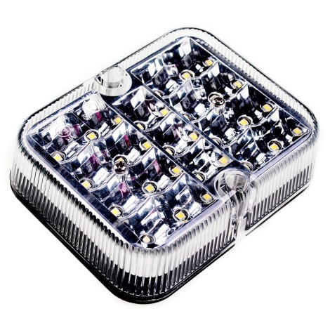 LED-Auto-Rückfahrleuchte SINGLE LED/1W/12V IP67 silber