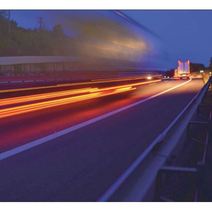 LED-Auto-Rückfahrleuchte SINGLE LED/1W/12V IP67 silber