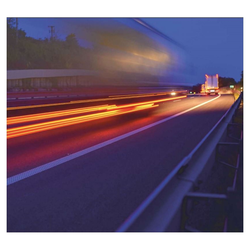 LED-Auto-Rückfahrleuchte SINGLE LED/1W/12V IP67 silber