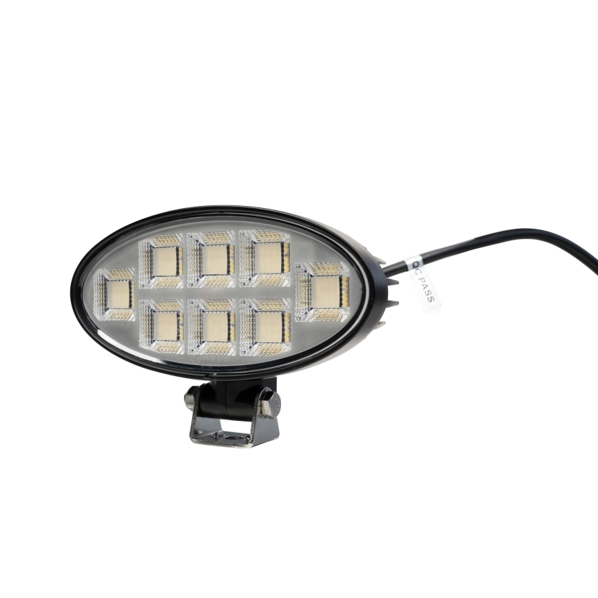 LED-Autoscheinwerfer BLACK LED/160W/10-30V IP69 5700K oval