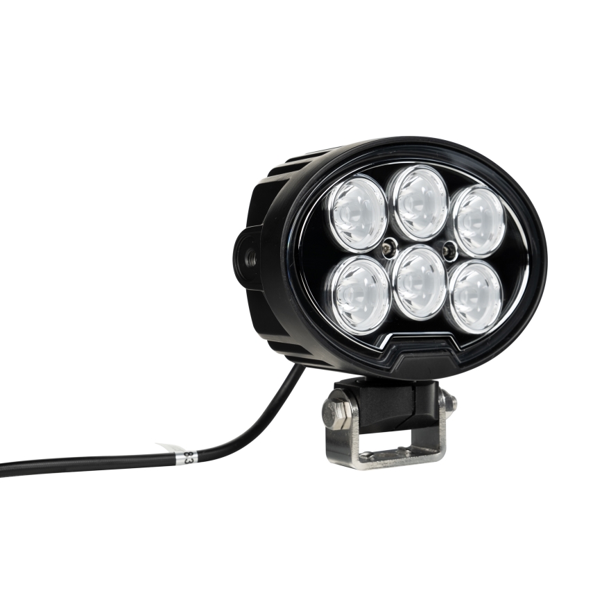 LED-Autoscheinwerfer BLACK LED/60W/10-30V IP69 5700K oval