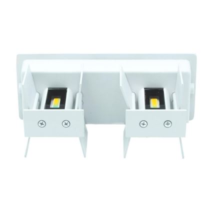 LED Auβen-Wandbeleuchtung LED/12W/230V IP54 weiß