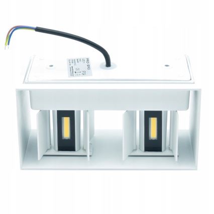 LED Auβen-Wandbeleuchtung LED/12W/230V IP54 weiß