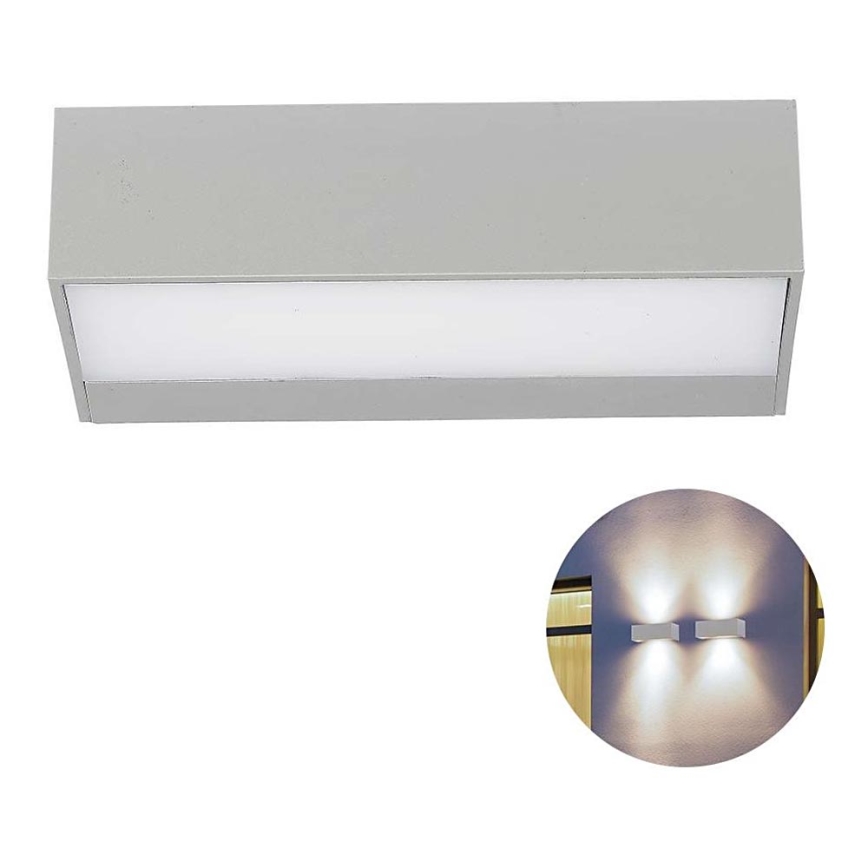 LED Auβen-Wandbeleuchtung LED/9W/230V 4000K IP65