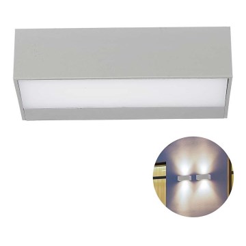 LED Auβen-Wandbeleuchtung LED/9W/230V 6400K IP65