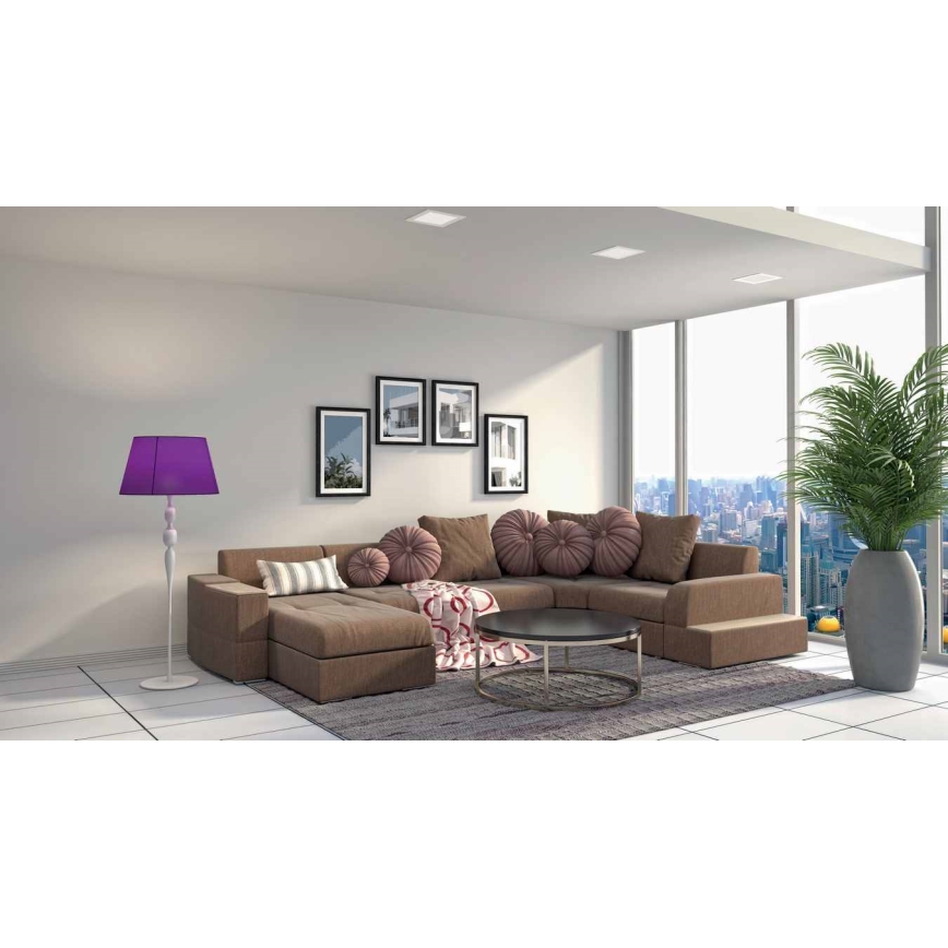 LED Badezimmer-Einbauleuchte VEGA LED/24W/230V 2800K Ø 29,8 cm IP44