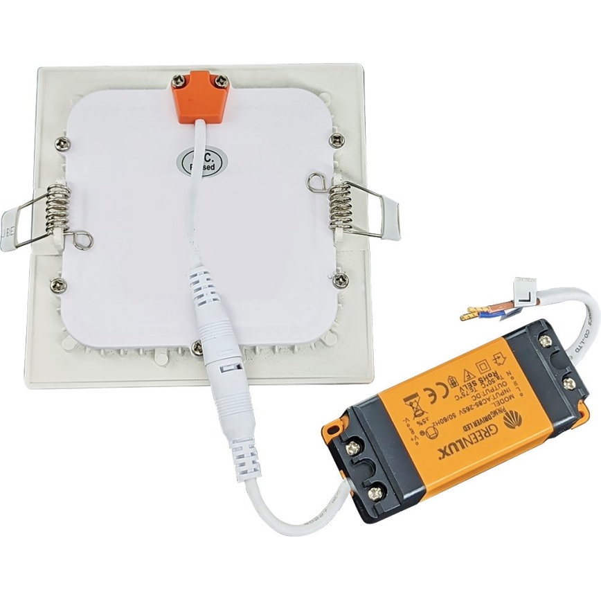 LED Badezimmer-Einbauleuchte VEGA LED/24W/230V 2800K Ø 29,8 cm IP44