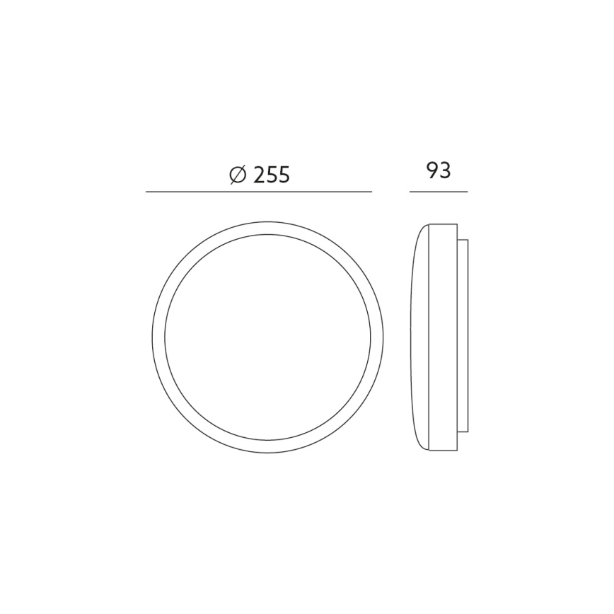 LED-Badewandleuchte mit Sensor ORBIS LED/10W/230V IP44