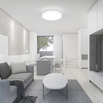 LED Badezimmer-Deckenleuchte SAMSUNG CHIP LED/36W/230V IP44 4000K Ø 35 cm Weiß