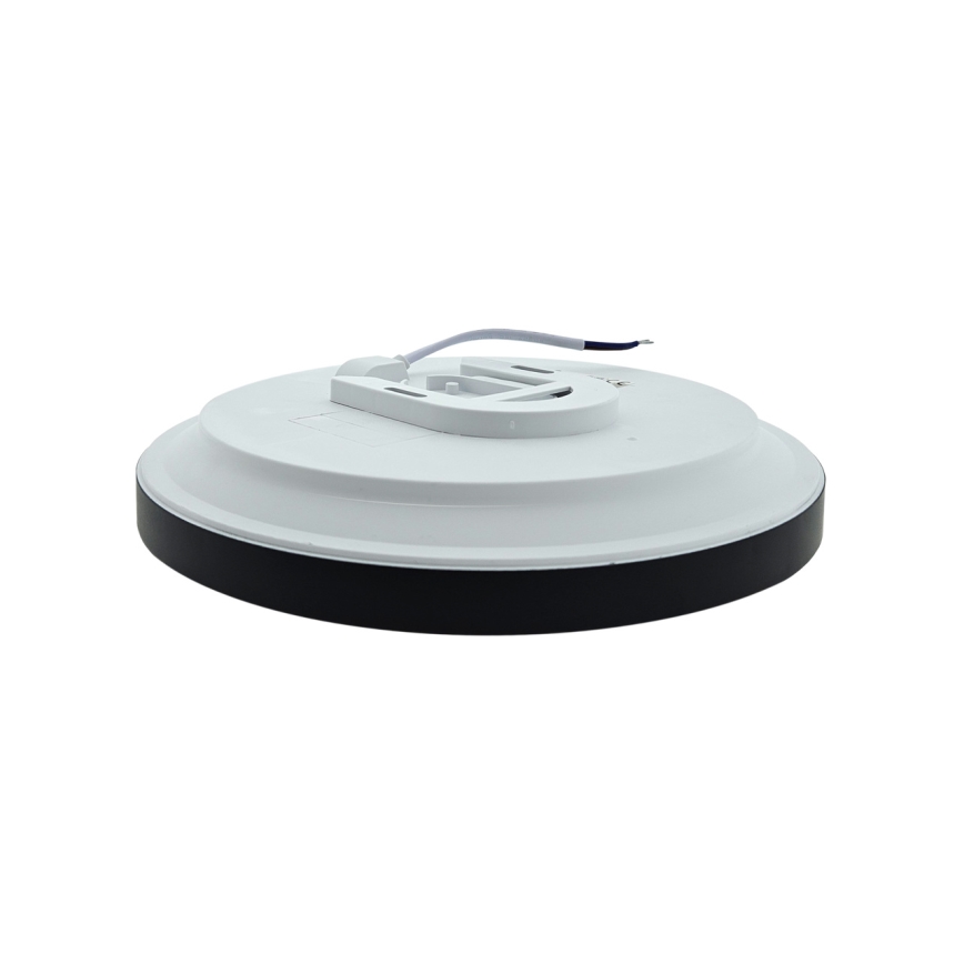 LED-Badezimmer-Deckenleuchte FLUME LED/10W/230V Ø 22,5 cm IP44 schwarz