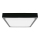LED Badezimmer-Deckenleuchte LED/30W/230V 6500K IP44 42x42 cm schwarz