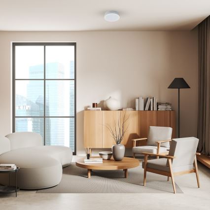 LED-Badezimmer-Deckenleuchte MARLON LED/12W/230V Ø 18 cm IP54 weiß