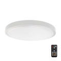 LED Badezimmer-Deckenleuchte mit Sensor SAMSUNG CHIP LED/36W/230V IP44 4000K Ø 42 cm Weiß + Fernbedienung