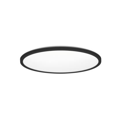 LED Badezimmer-Deckenleuchte NIVERA LED/12W/230V IP54 3000/4000/6000K Ø 22,5 cm Schwarz
