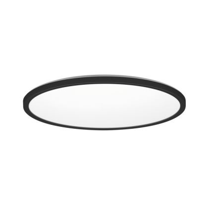 LED Badezimmer-Deckenleuchte NIVERA LED/18W/230V IP54 3000/4000/6000K Ø 30 cm schwarz