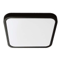 LED Badezimmer-Deckenleuchte SAMSUNG CHIP LED/48W/230V IP44 3000K 42x42 cm schwarz