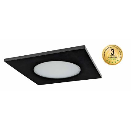 LED Badezimmer-Einbauleuchte BONO LED/5W/230V 3000K IP65 schwarz