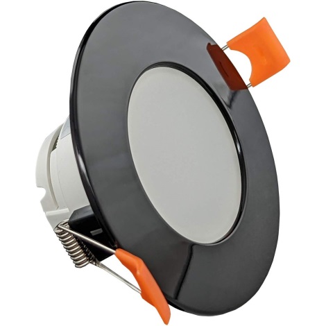 LED-Badezimmer-Einbauleuchte LED/5W/230V 3000K IP65 schwarz
