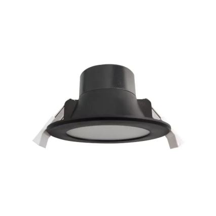 LED-Badezimmer-Einbauleuchte LED/7W/230V 4000K schwarz IP44