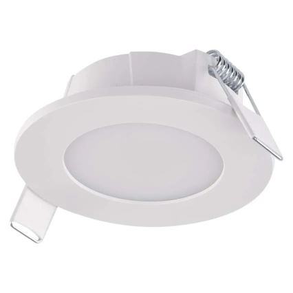 LED Badezimmer-Einbauleuchte LORI LED/4,5W/230V IP65 2700/4000K Ø 8,5 cm Weiß