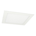 LED Badezimmer-Einbauleuchte VEGA LED/12W/230V 2800K 16,8 cm IP44 schneeweiß