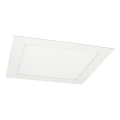 LED-Badezimmer-Einbauleuchte VEGA LED/12W/230V 3800K 16,8 cm IP44 schneeweiß