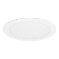 LED Badezimmer-Einbauleuchte VEGA LED/24W/230V 2800K Ø 29,8 cm IP44 schneeweiß