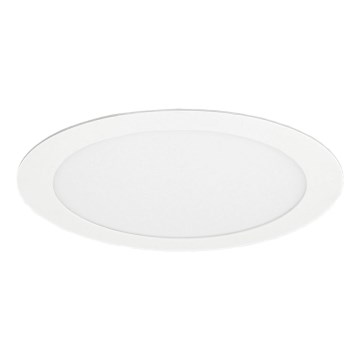 LED Badezimmer-Einbauleuchte VEGA LED/24W/230V 2800K Ø 29,8 cm IP44 schneeweiß