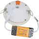 LED-Badezimmer-Einbauleuchte VEGA LED/6W/230V 2800K d 11,8 cm IP44