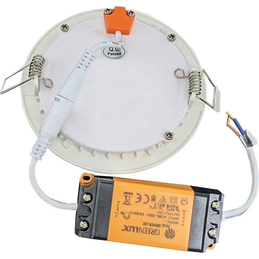 LED Badezimmer-Einbauleuchte VEGA LED/6W/230V 2800K Ø 11,8 cm IP44