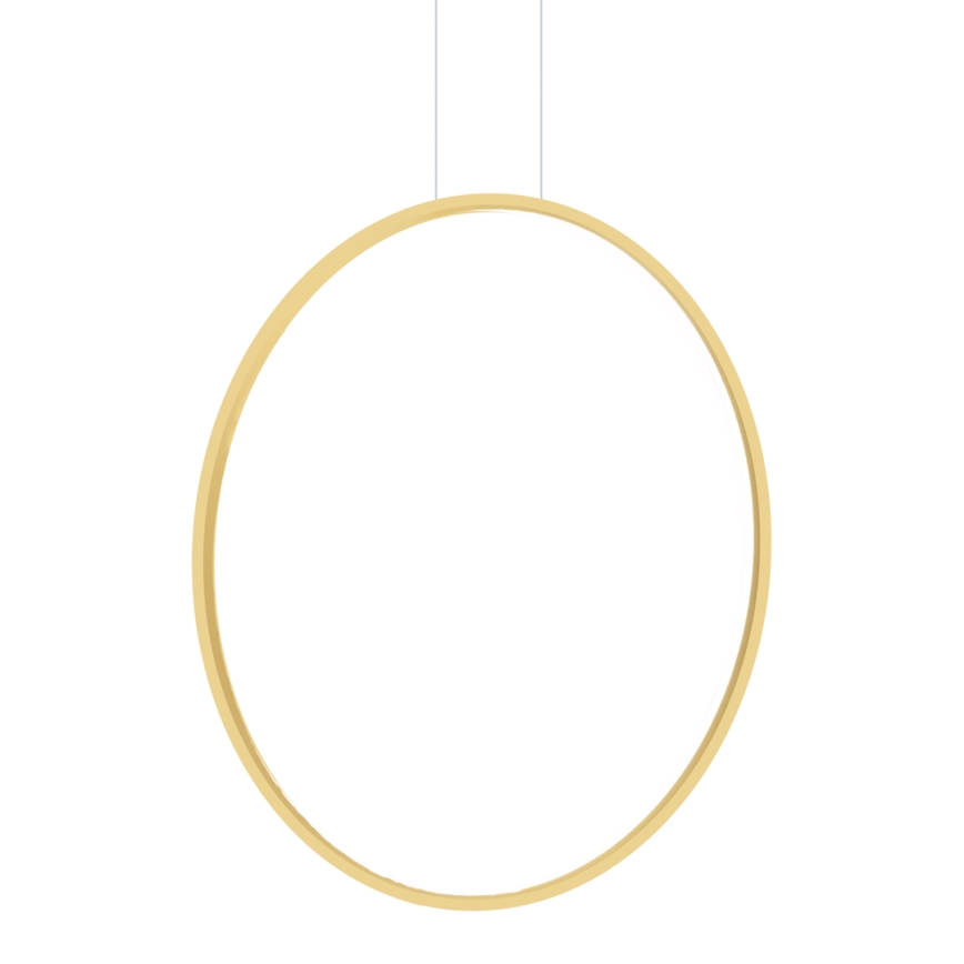 LED-Badezimmer-Hängeleuchte an einer Schnur SATURNO LED/46W/230V IP44 golden