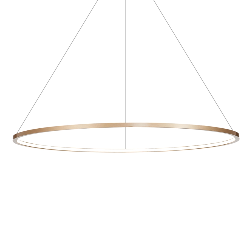 LED-Badezimmer-Hängeleuchte an einer Schnur SATURNO LED/57W/230V IP44 golden