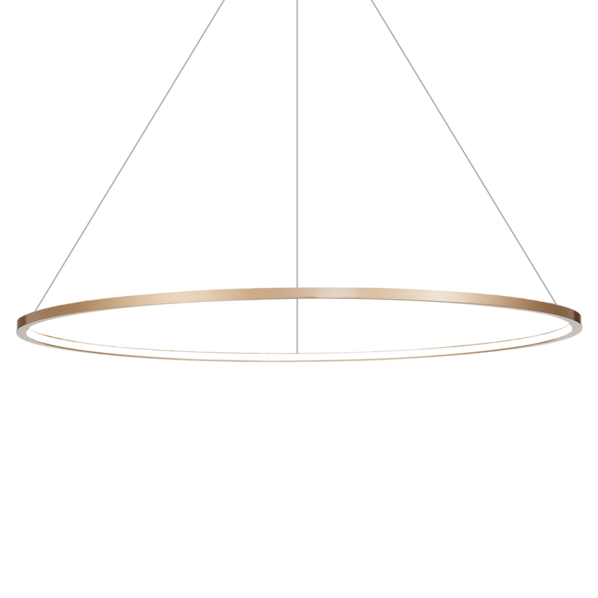 LED-Badezimmer-Hängeleuchte an einer Schnur SATURNO LED/65W/230V IP44 golden