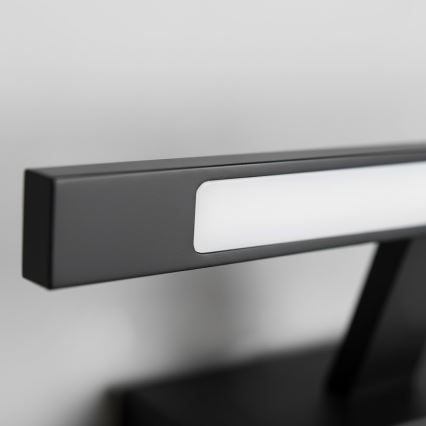 LED-Spiegelleuchte KLIMT für Badezimmer LED/8W/230V 3000/4000/6000K 40 cm IP44 schwarz
