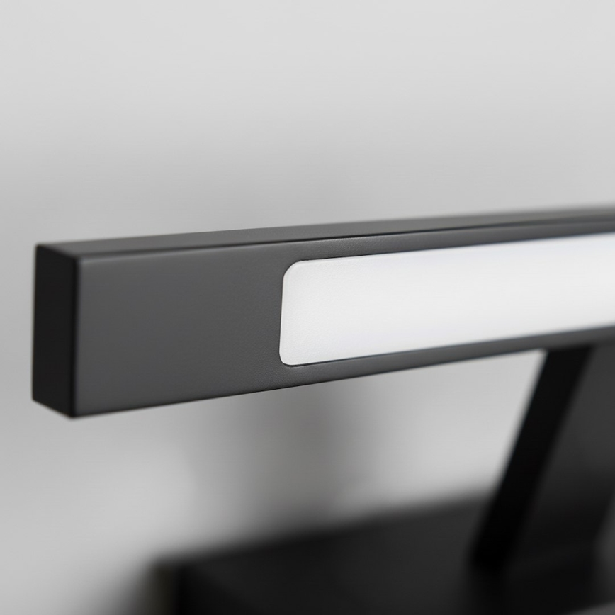 LED-Spiegelleuchte KLIMT für Badezimmer LED/8W/230V 3000/4000/6000K 40 cm IP44 schwarz