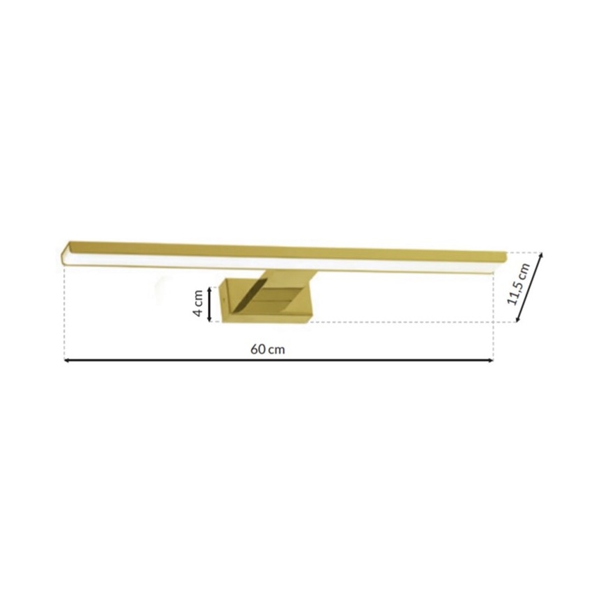 LED-Badezimmer-Spiegelbeleuchtung SHINE LED/13,8W/230V IP44