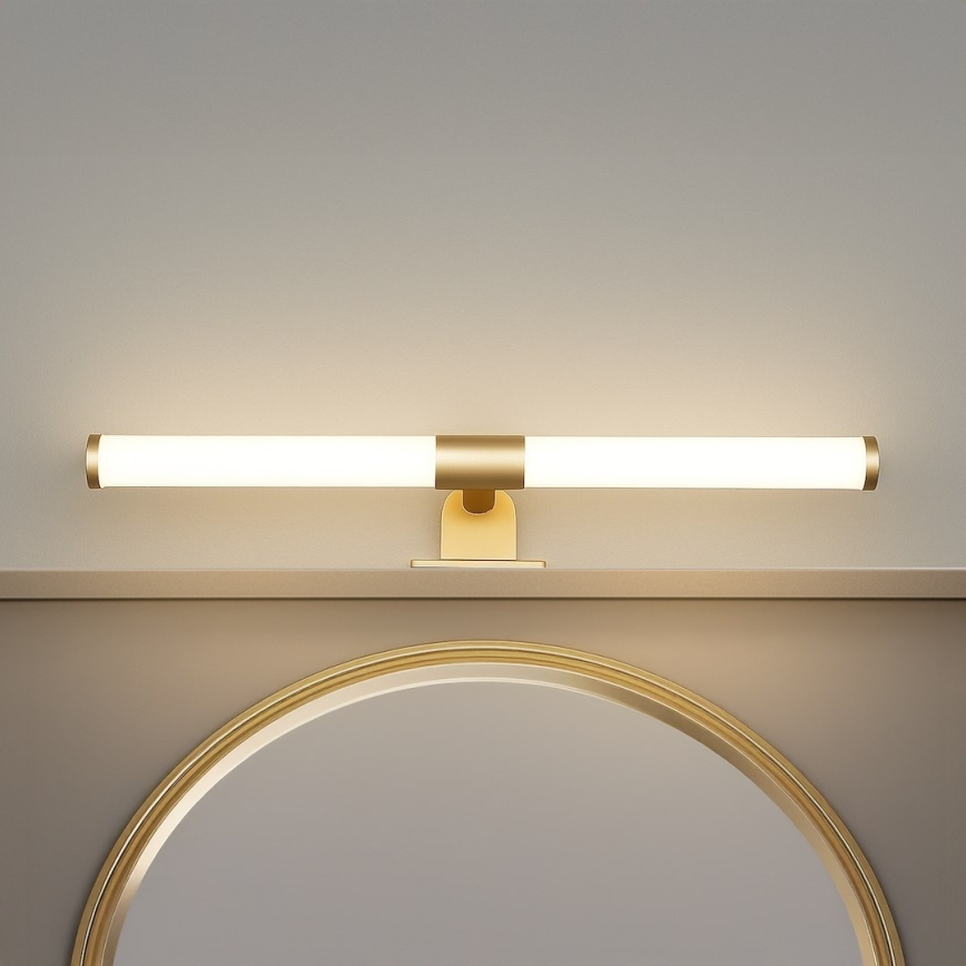 LED-Badezimmer-Spiegelleuchte 2-in-1 APA LED/6W/230V 40 cm IP44 Gold
