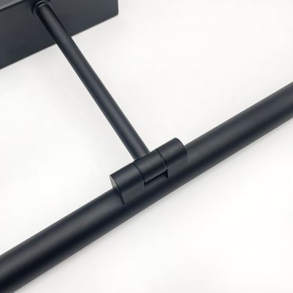 LED-Badezimmer-Spiegelleuchte MIRROR LED/8W/230V 4000K IP44 60 cm schwarz