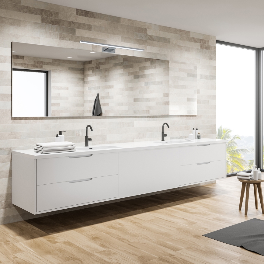 LED-Badezimmer-Spiegelleuchte SHINE LED/13,8W/230V 60 cm IP44 Hochglanz-Chrom