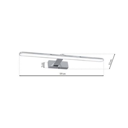 LED-Badezimmer-Spiegelleuchte SPLASH LED/12W/230V IP44
