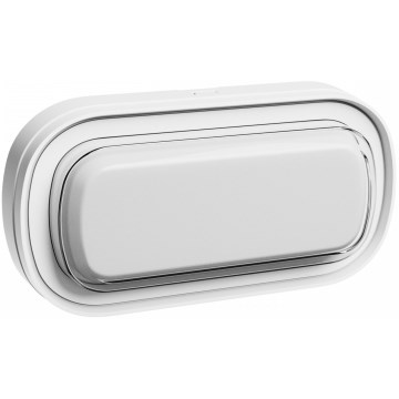 LED Badezimmer-Wandleuchte PASTILO LED/10W/230V 2700/4000/6000K IK10 IP54 Weiß Oval