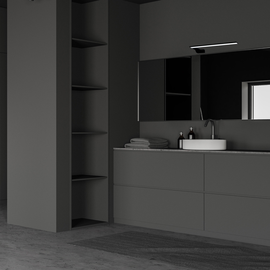 LED Badezimmer-Wandleuchte SHINE 1xLED/11W/230V IP44